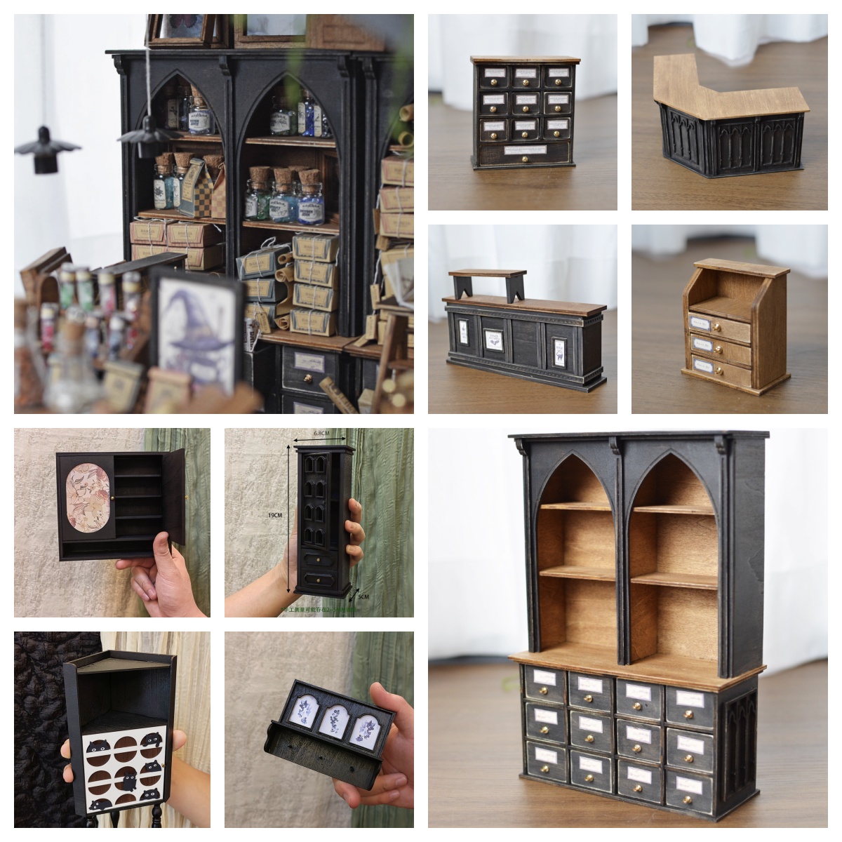 Dollhouse Furniture Set - Dollhouse Furniture Set DIY Kit or