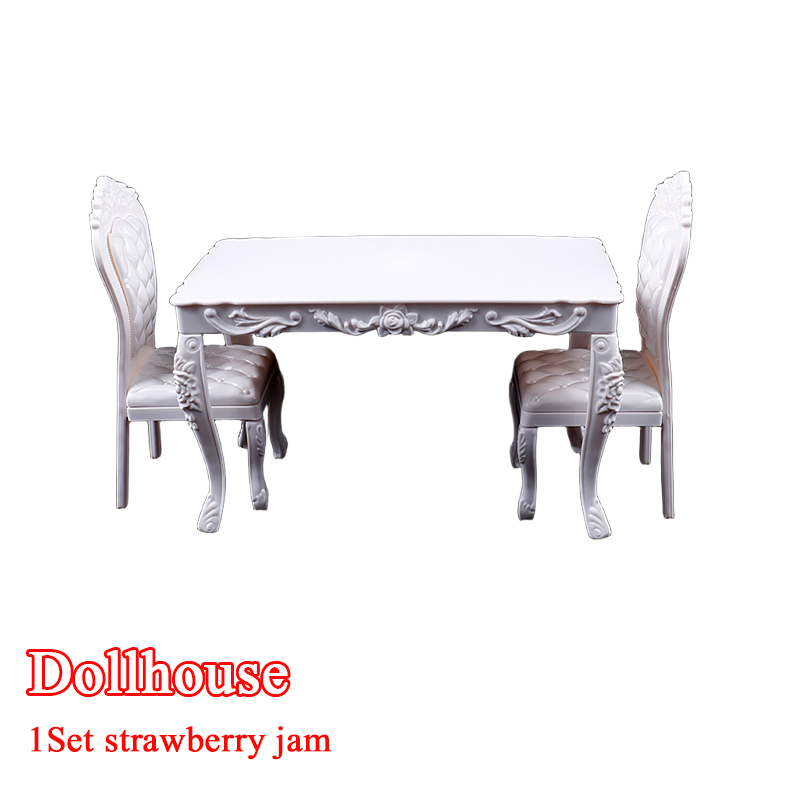 Dollhouse Furniture Set - Dollhouse 1:6 Kitchen Furniture Dining Table