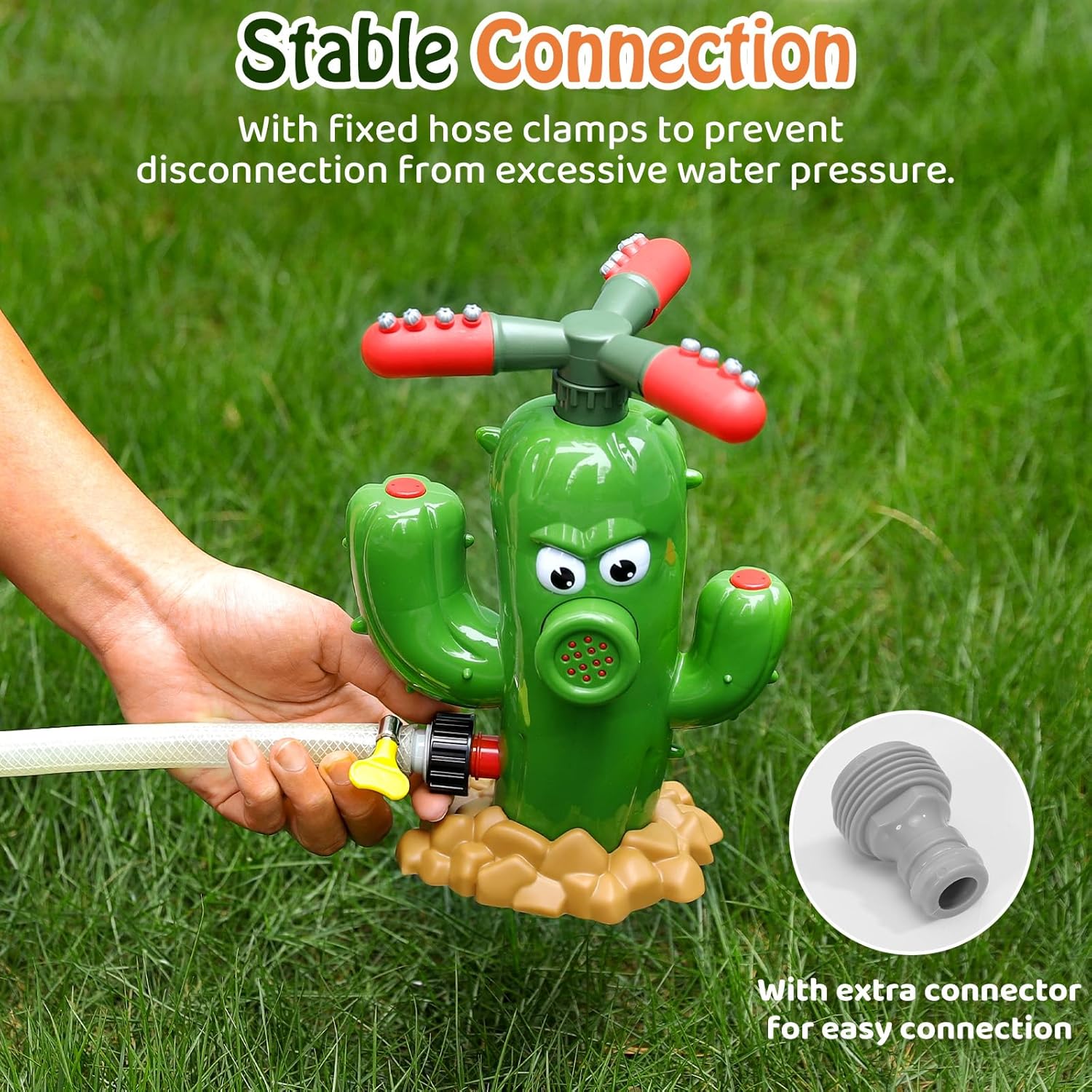 Water Spray Toy Cactus Sprinkl - Kids Yard Toys review and price