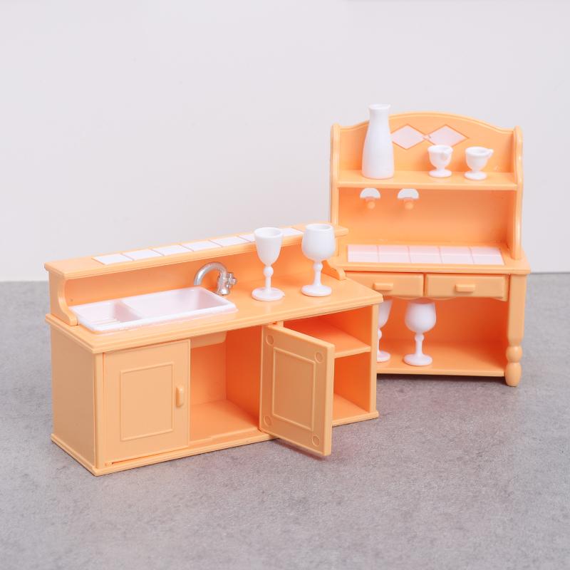 (.) 1 Set Dollhouse Kitchen Fu - Dollhouse Furniture Set review and price
