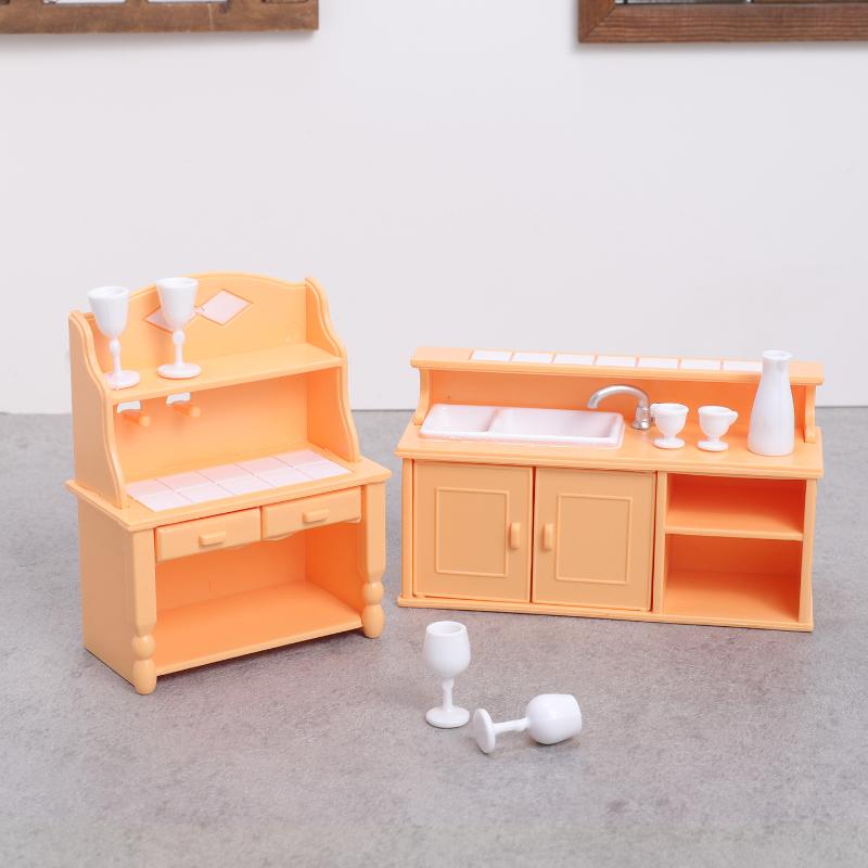 (.) 1 Set Dollhouse Kitchen Fu - Dollhouse Furniture Set review and price