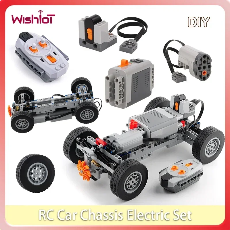 4WD RC Car Chassis Electric Se - Lego Set Technic review and price