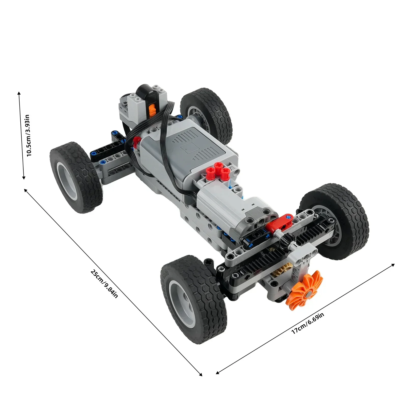4WD RC Car Chassis Electric Se - Lego Set Technic review and price