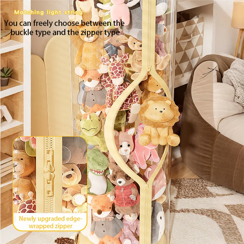 Transparent Doll Storage Box P - Kids Zipper Toys review and price