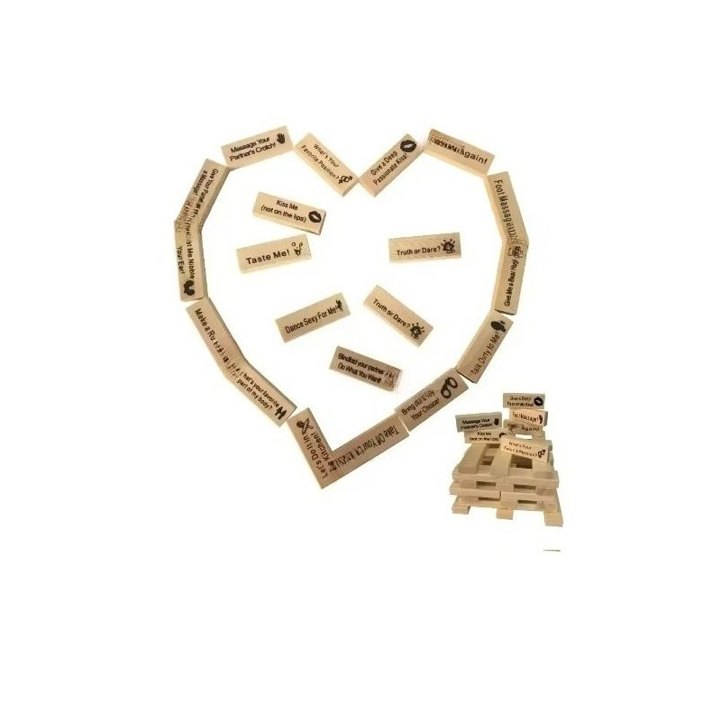 48PCS Sex Block Game for Adult - Wooden Blocks Stacking review and price