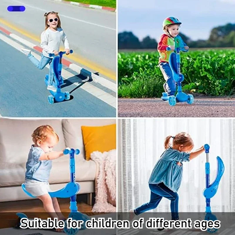 2-in-1 Kids Kick Scooter with  - Kids Toys Scooter review and price