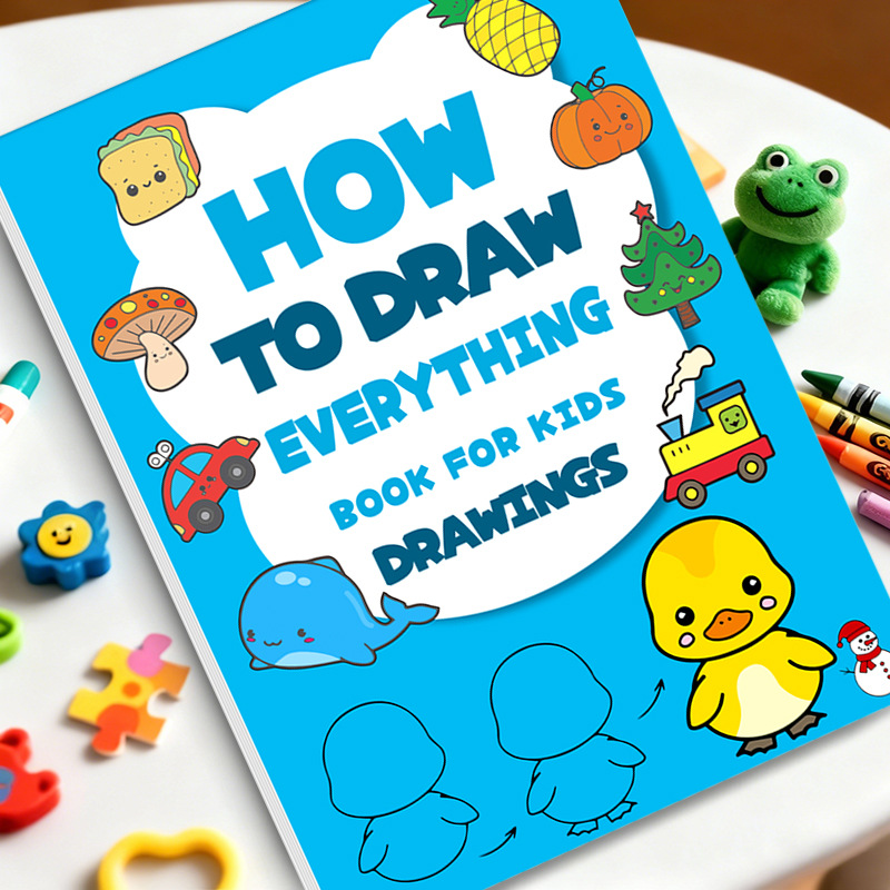 Kids Step-by-Step Drawing Book - Kids Toys Drawing Easy review and price