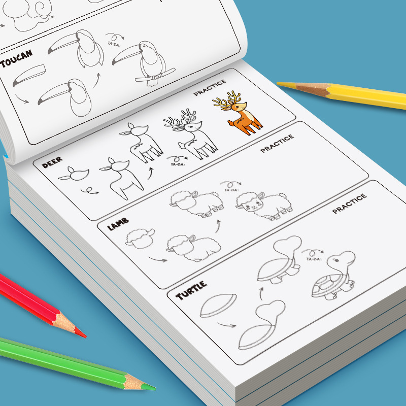 Kids Step-by-Step Drawing Book - Kids Toys Drawing Easy review and price