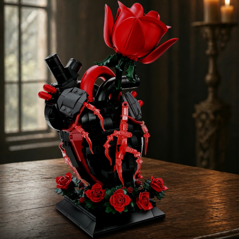 MOC Donate A Heart Flower Buil - Kids Toys Donation review and price