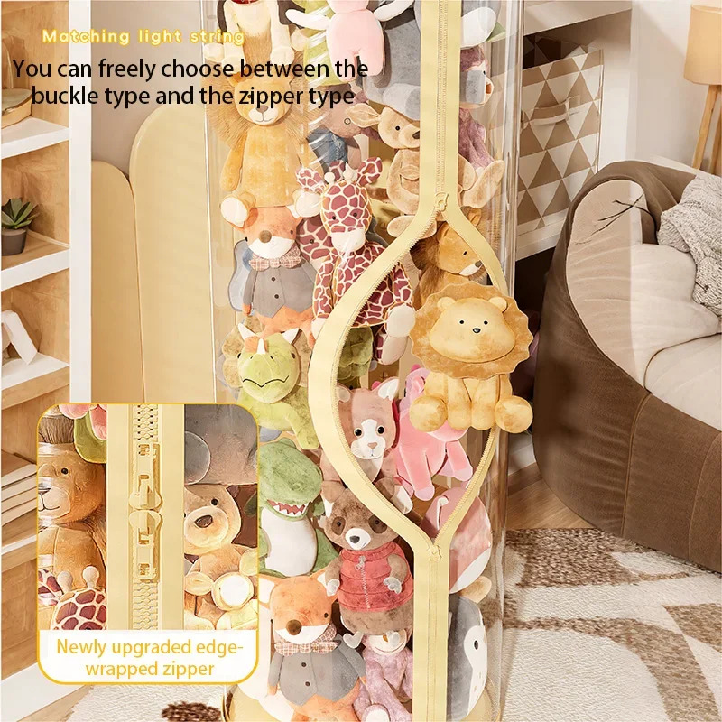 Transparent Doll Storage Box P - Kids Zipper Toys review and price