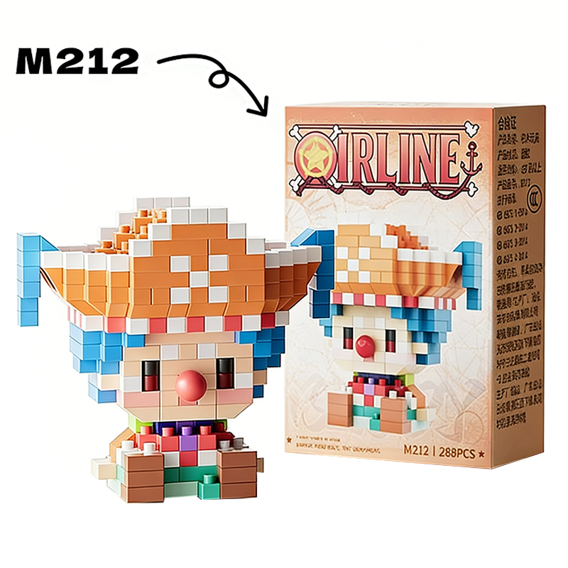 Anime Character Model Luffy 3D - Lego Set Technic review and price