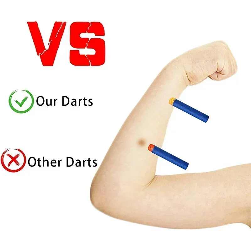 HOT1000-50pcs Blue Hollow Dart - Foam Dart Gun review and price