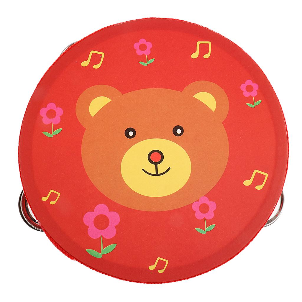 Hand Bell Wooden Tambourine Pe - Kids Toys Learning review and price