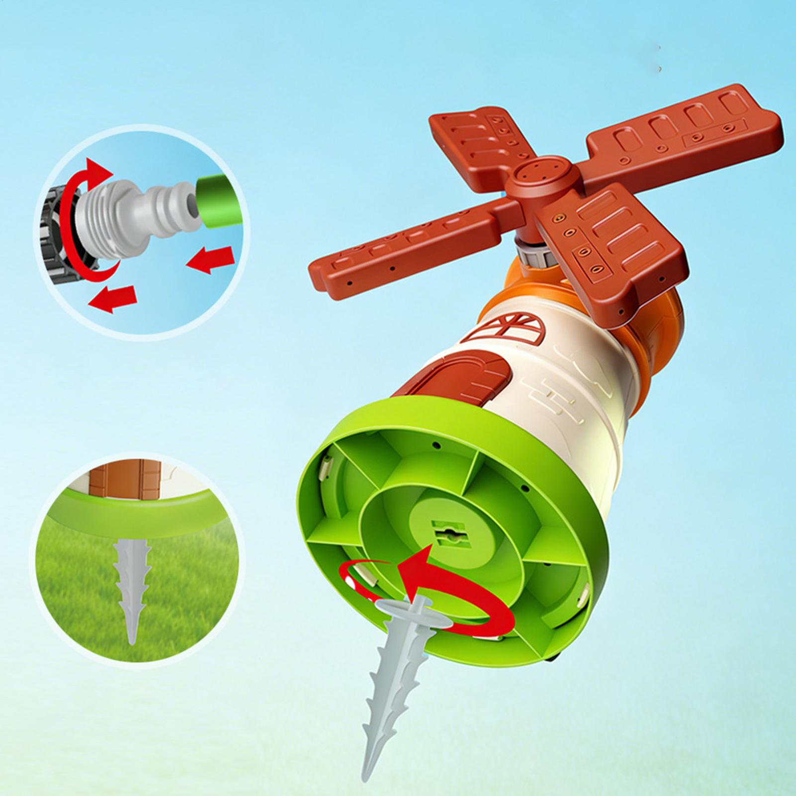 Kids Windmill Sprinkler Rotati - Kids Yard Toys review and price