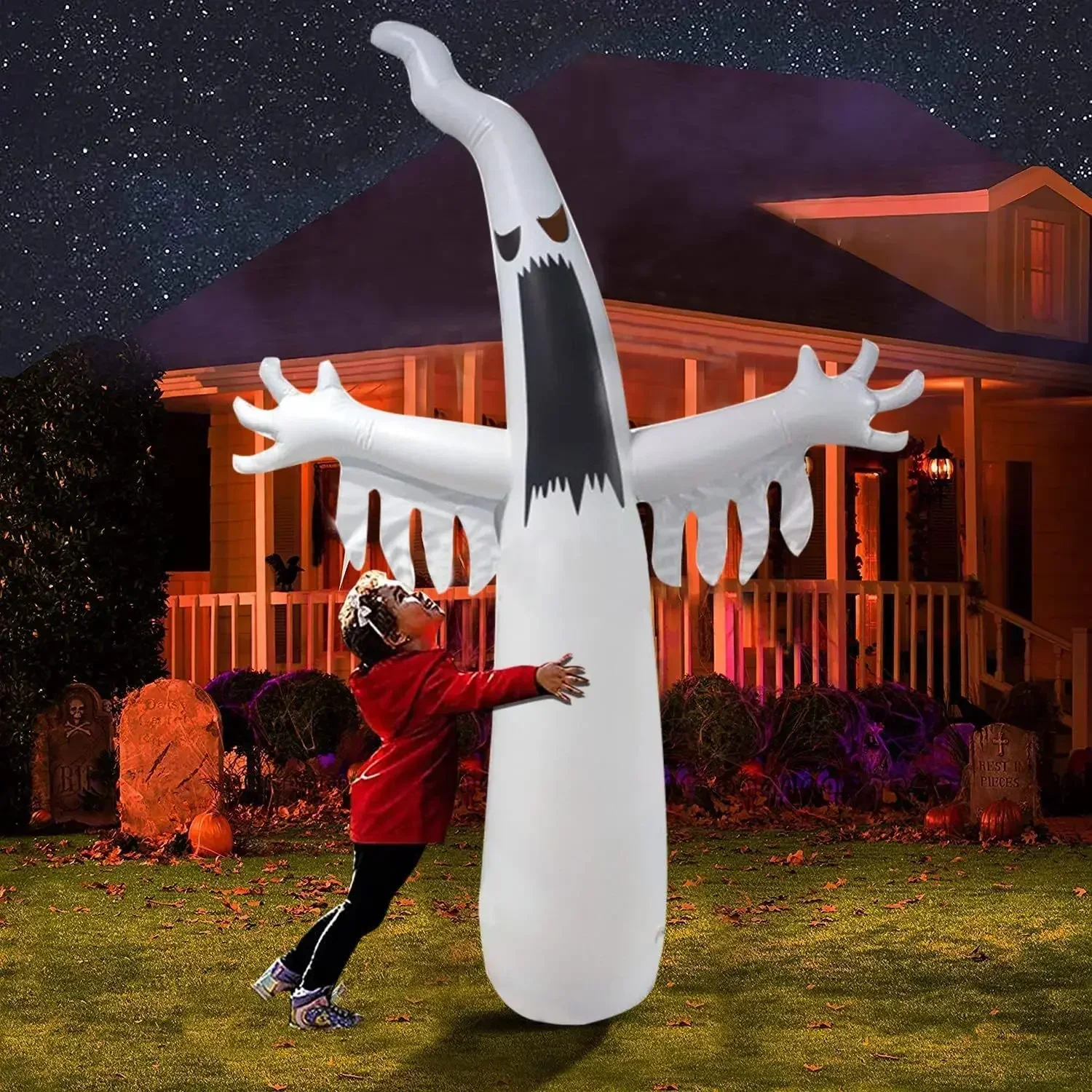Halloween Inflatable Scary Gho - Kids Yard Toys review and price