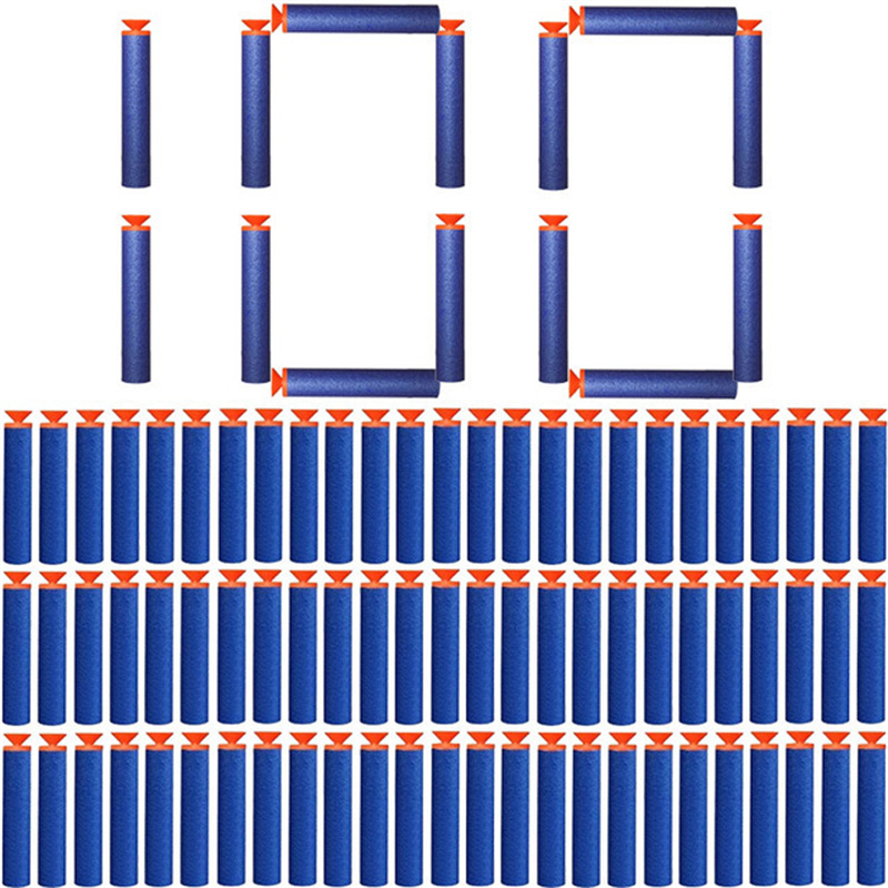 100PCS Blue Sucker Head Bullet - Foam Dart Gun review and price