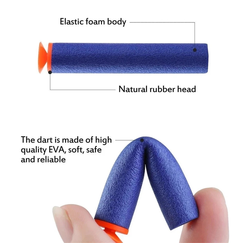 100PCS Blue Sucker Head Bullet - Foam Dart Gun review and price