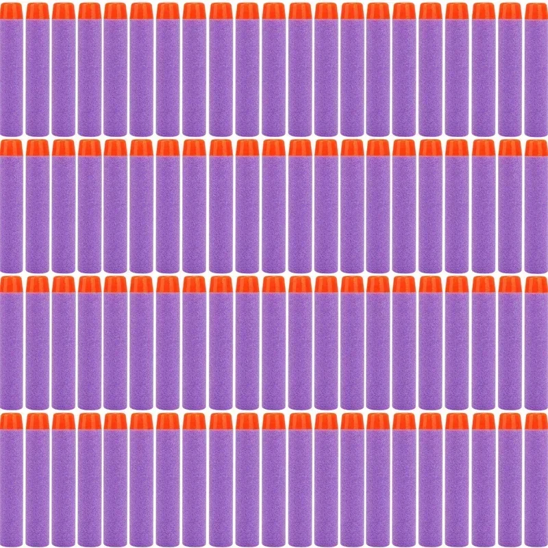 23KPurple Solid Round Head Bul - Foam Dart Gun review and price