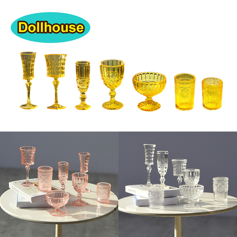 7Pcs/Set 1:6 Miniature Water C - Dollhouse Furniture Set review and price