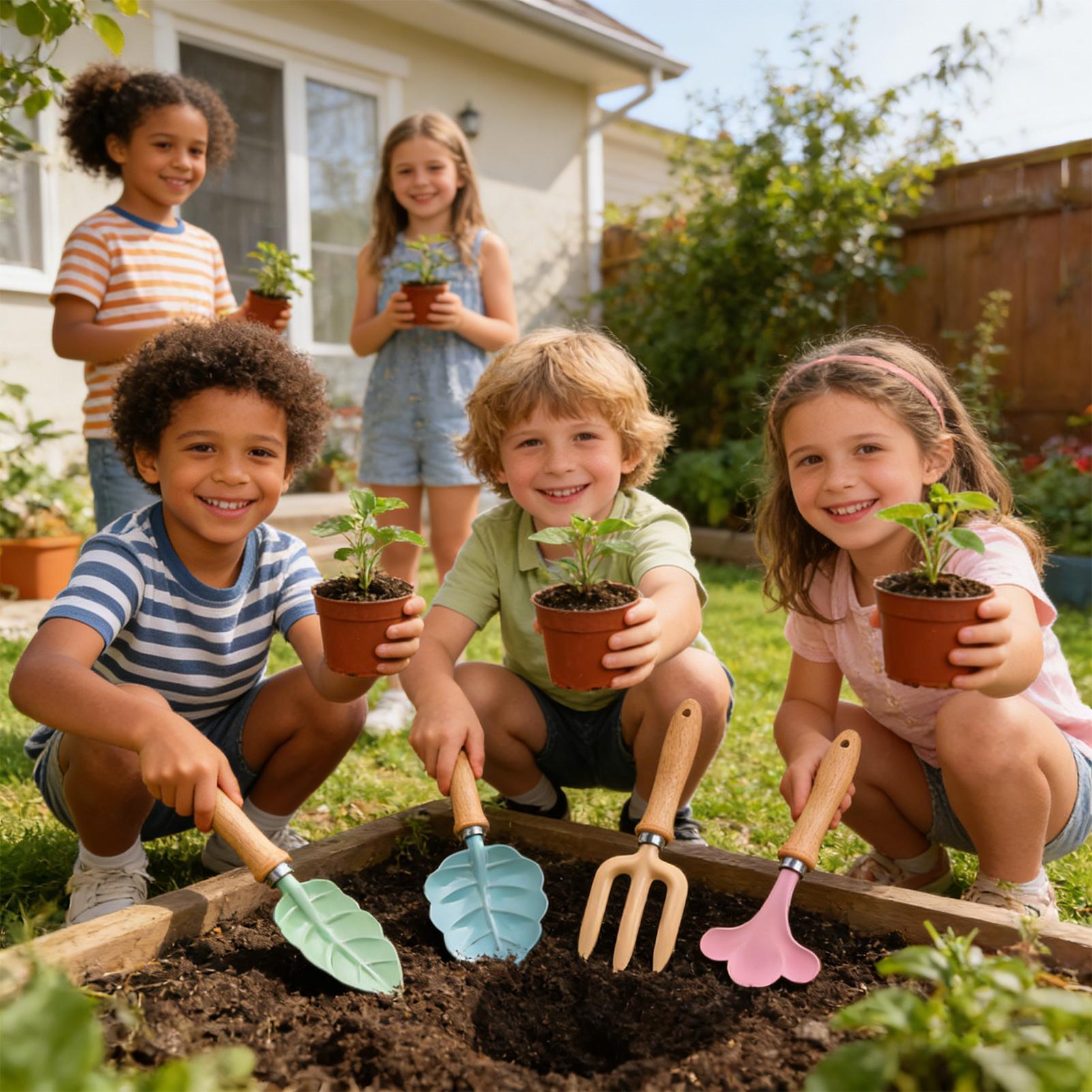 Kids Gardening Set 4 Piece Lea - Kids Yard Toys review and price