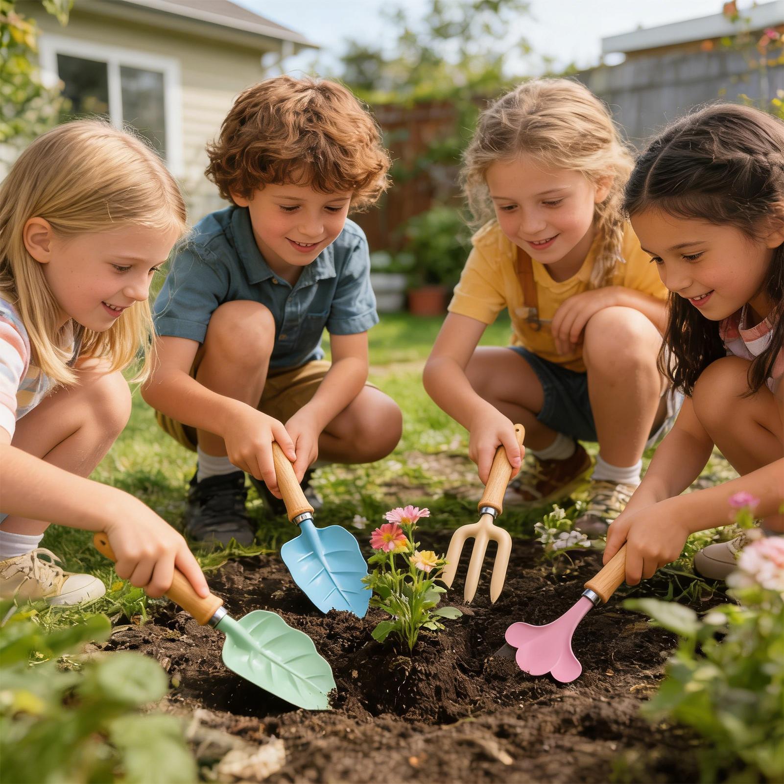 Kids Gardening Set 4 Piece Lea - Kids Yard Toys review and price
