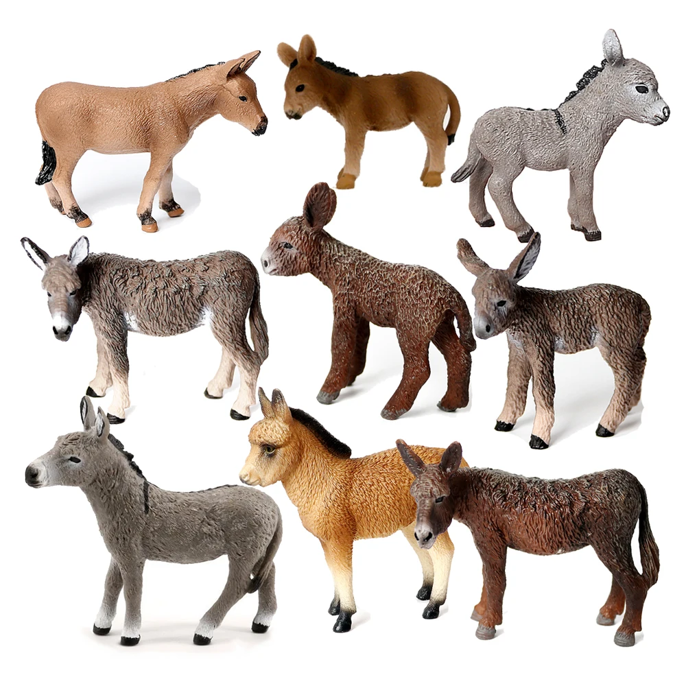 Donkey Model Toy Animals Figur - Kids Toys Under $10 review and price