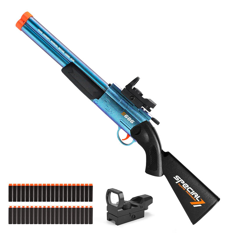 Double Barrel Foam Dart Blaste - Foam Dart Gun review and price