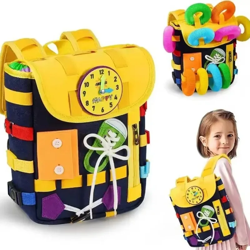 Montessori Felt Backpack for T - Kids Zipper Toys review and price