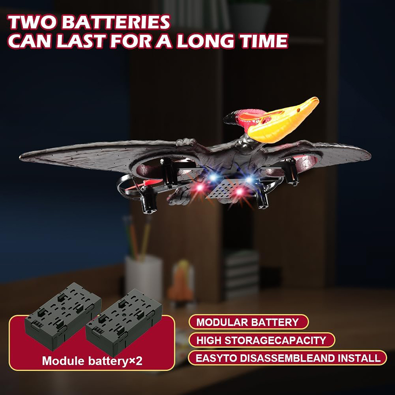 RC Plane Pterosaur 2.4G 6-Axis - Kids Toys Under $10 review and price