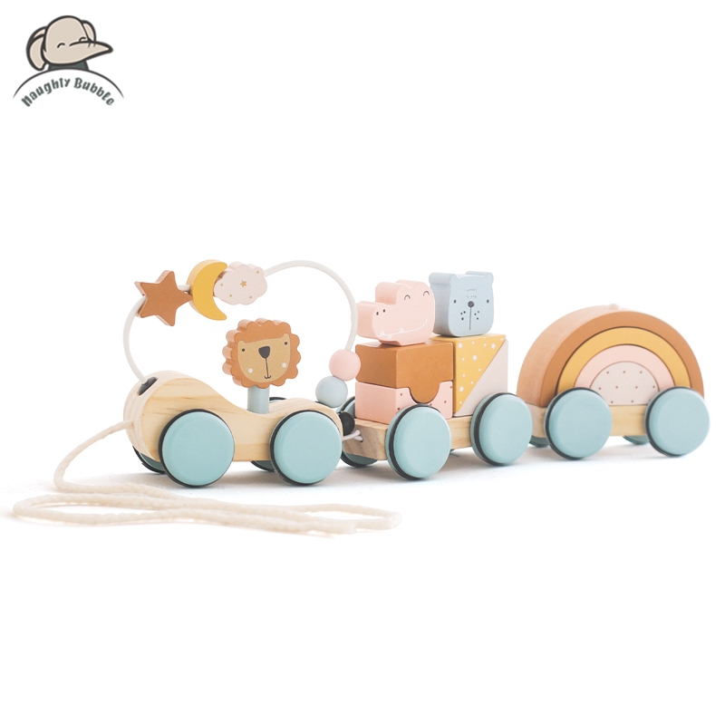 Wooden Montessori Toys Animal  - Wooden Blocks Stacking review and price