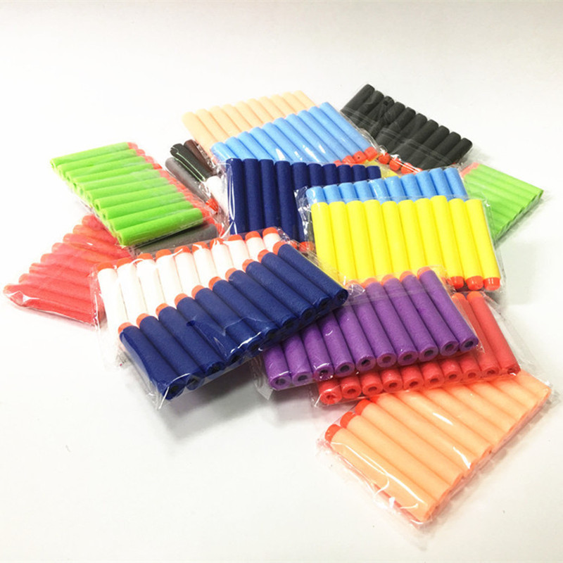 100PCS Round Head Bullets 7.2c - Foam Dart Gun review and price