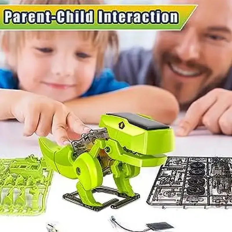3-in-1 Solar Robot Kit, Dinosa - Kids Toys Under $10 review and price