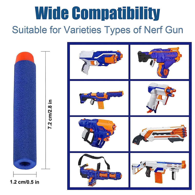 1000-50pcs Blue One Hole Darts - Foam Dart Gun review and price