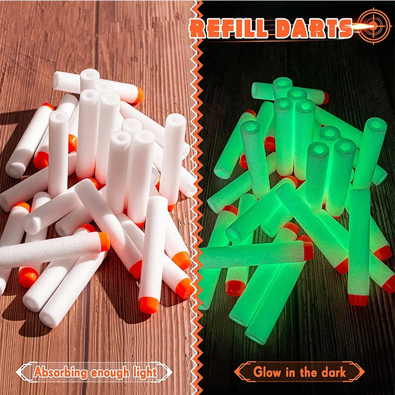 100Pcs Refill Darts for Nerf N - Foam Dart Gun review and price