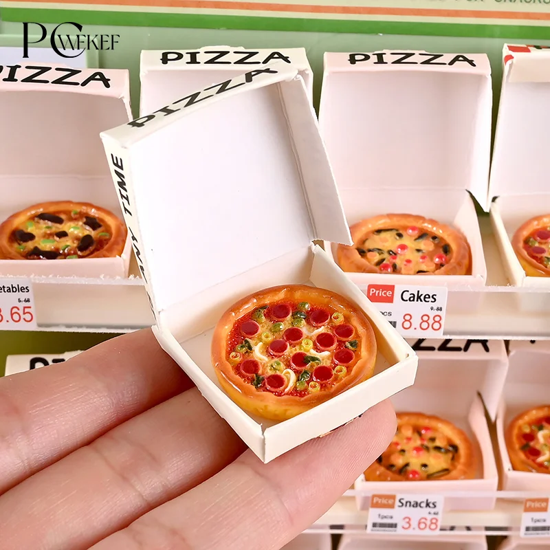 6pcs Dollhouse Miniature Pizza - Dollhouse Furniture Set review and price