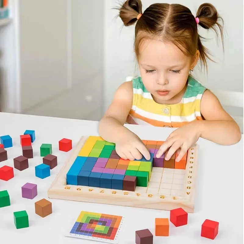Montessori Color Counting Buil - Kids Toys Under $10 review and price