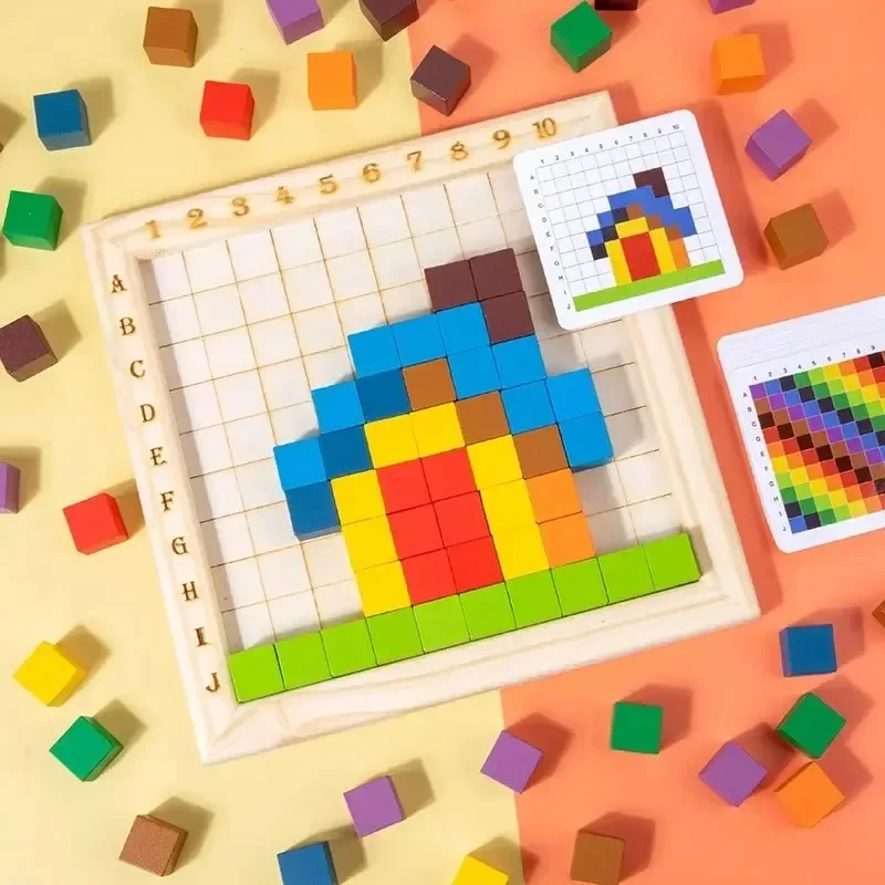 Montessori Color Counting Buil - Kids Toys Under $10 review and price