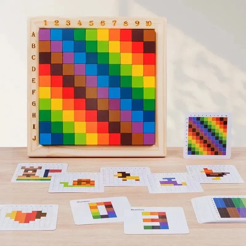 Montessori Color Counting Buil - Kids Toys Under $10 review and price