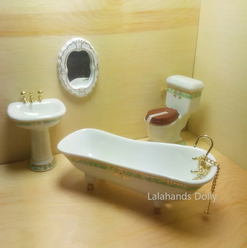 4pcs/set Dollhouse Mini Creati - Dollhouse Furniture Set review and price