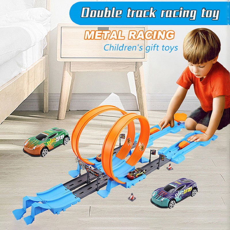 Hot Stunt Speed Double Car Whe - Hot Wheels Car Track Sets review and price